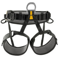 Work and Rescue climbing harnesses.