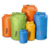 Camping Dry bags.  Sealline Baja bags, 5L 10L 20L 30L, Waterproof backpacks and Portage Packs.
