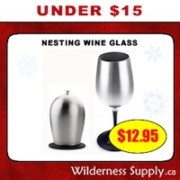 Stainless Steel Nesting Wine Glass