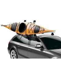 Easily load a kayak on your own with supports that lift up to 40 lbs of your kayak's weight