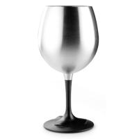 Take your wine on the go with a compact and stylish nesting wineglass with the Stainless Steel Nesting Wine Glass.