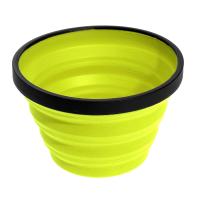 Collapsible mug that nests into X Bowl and X Plate