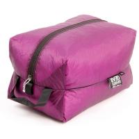 Zippered stowage solution that fits very well into a pack or suitcase.