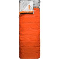 On mild nights at the campground when temperatures remain above 4 C, get modern, synthetic insulated performance in the familiar rectangular bag.