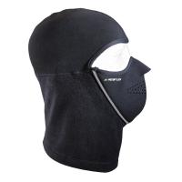 Magnetic closure will snap your mask back into place when you need to cover your face