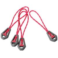 Replace damaged zipper pulls with these lightweight, durable upgrades. Use the Universal Zipper Pulls with tents, sleeping bags, gloves or mitts.