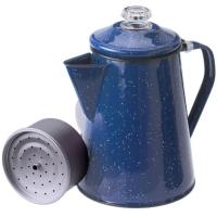This retro Enamelware pot is a bubbly companion for campsite, cabin, RV, or your farmhouse kitchen.