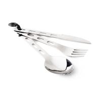 Simple, sturdy stainless steel cutlery.
