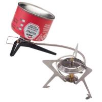 The WindPro II camp stove combines the stability and wind protection of a remote-burner design with the convenience of canister fuel.