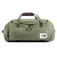 Iconic, old-school duffel for extended stays from campsite to city.