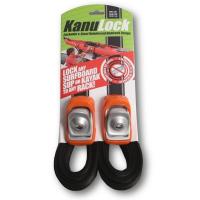 Have you been looking for a strap that locks your boat to your roof rack? The lockable tie-down strap by Kanulock is for you.