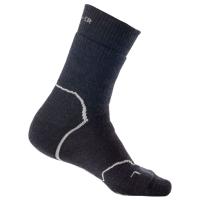 Durable, highly cushioned crew-length merino wool socks that are stretchy, breathable, odor-resistant and feature an anatomical sculpted design.