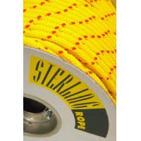 Floating 5/16" diameter rope, usually used for boating or paddle sports.