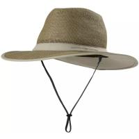 Paper straw fabric, wide brimmed sun hat