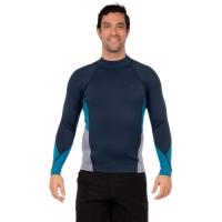 The Jericho Neoprene Rash Top redefines comfort and warmth by utilizing a revolutionary new fabric.