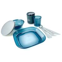 This 1 person set features a plate, cup, insulated mug, bowl, and cutlery, all made from lightweight, BPA-Free polypropylene.