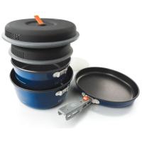 Sized for friends and families, this is a simple – and awesome – cookset for serious base camp meals.
