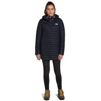 The slim-fit, parka-length Women's Stretch Down Jacket features lightweight, packable 700-fill Down and a water-repellant finish.