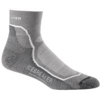 Lightweight high-performance men's merino wool hiking socks with added stability and support.