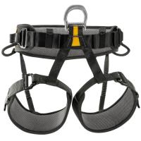 FALCON is a lightweight seat harness with a metal ventral attachment point that distributes the load between the waistbelt and the leg loops during suspended rescue.