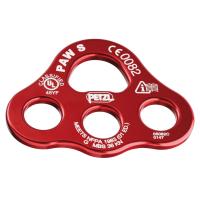 The PAW rigging plate is for organizing the work station and creating multi-anchor systems.