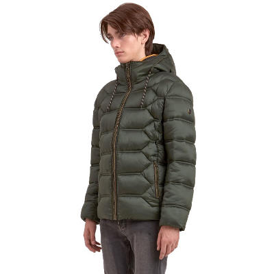 point zero geo quilted puffer jacket